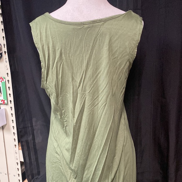 Liberty Love Green sleeveless dress - Picture 3 of 4